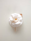 la fluer／コサージュ＜camellia-off white＞